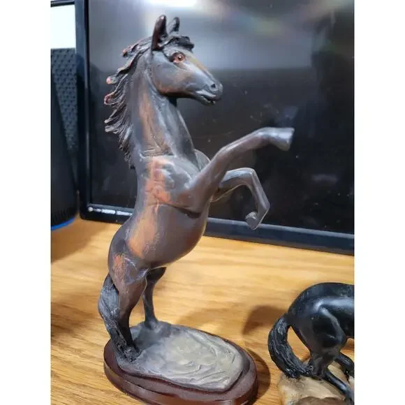 Southwest Theme Small resin Figures, horses, Cowboy 6 - Picture 3 of 16